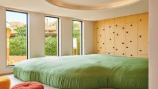 kids club indoor climbingwall roof poof windows vegetation entertainment giantcushion at Park Hyatt Marrakech