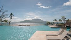 Lagoon Pool Nevis Peak at Park Hyatt St. Kitts