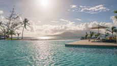 Lagoon Pool Sunrise at Park Hyatt St. Kitts