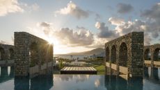 Rampart Pool Sunrise Morning at Park Hyatt St. Kitts