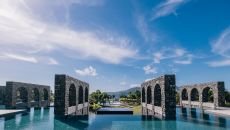 Rampart Pool Overview at Park Hyatt St. Kitts