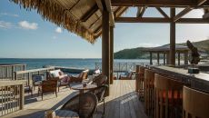 Balcony Fishermans Village Bar at Park Hyatt St. Kitts
