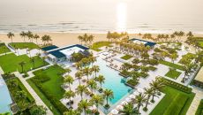 Aerial Exterior Beach View