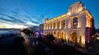 facade by night
