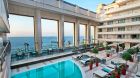 terrace and outdoor swimming pool
