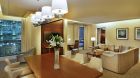 Conrad Makkah Grand Premier Suite Living Dining room with Haram view