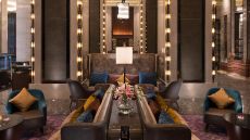 lobby seating at Conrad Pune