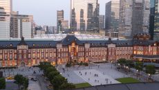 See more information about The Tokyo Station Hotel Exterior Evening