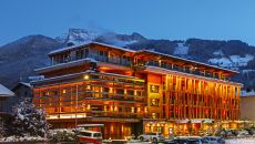 winter exterior Das Posthotel