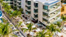 Thompson Playa del Carmen Beach House Aerial Thompson Beach House