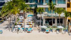 Thompson Playa del Carmen Beach House Aerial Front Thompson Beach House
