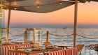 restaurant soleo marbella at sunset