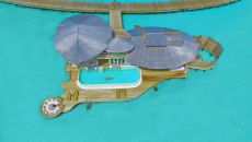 Soneva Jani Resort aerial