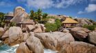 Spa Aerial Yoga on the Rock 7930 ORIGINAL Six Senses Zil Pasyon, Seychelles