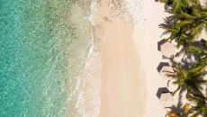 moskito island manchion eel beach aerial