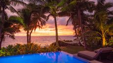 Beachfront Villa Pool East