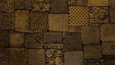 Interiors  Batik Art Installation