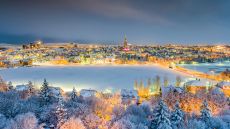 Winter wonderland in Reykjavik 01 Canopy by Hilton Reykjavik City Centre