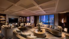 Presidential Suite Living Room at Conrad Guangzhou