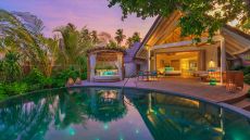Beach pool villa