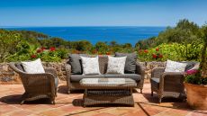 Sa terra rotja terrace view 