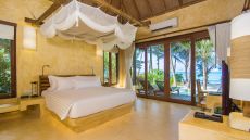 bedroom with beach view