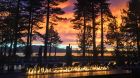 Sunset at Edgewood Tahoe 1 Edgewood Tahoe Resort