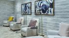 Spa sitting area.