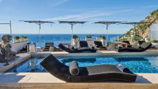 Pool Roof Top daylight at Villa Franca