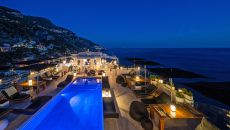 Pool Roof Top Sunset  at Villa Franca