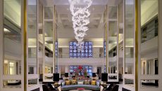 Main Lobby AT Taj Dubai