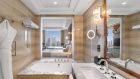 Luxury Burj View Twin Room Bathroom AT Taj Dubai