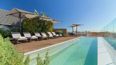 rooftop pool at The One Barcelona