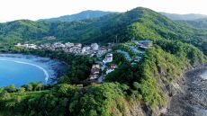 Aerial Casa Chameleon Las Catalinas