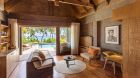 Living Area in Beachfront Pool Villa