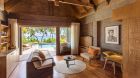 Living Area in Beachfront  Pool  Villa