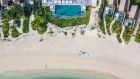Tovolea Restaurant and Beachfront Pool Villas Six Senses Fiji