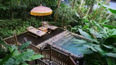 Ubud accommodation terracetent saltwaterpool 