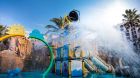 Pool with kids slide