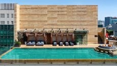 Infinity Rooftop Pool at Hotel Des Arts Saigon