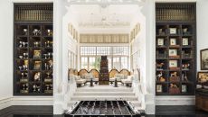 Lobby Area Library with Trophy Wall at JW Phu Quoc Emerald Bay