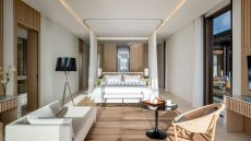 Beachfront Villa Main Masterbedroom looking in Silversands Grenada