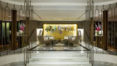 Lobby lounge at Sofitel Lisbon Liberdade