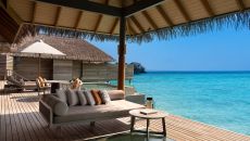 One Bedroom Over Water Pool Residence Terrace at Vakkaru Maldives