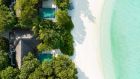 Beach Pool Villas with Upgraded Pool Aerial