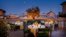 Le Terrazze Restaurant 13 at Singer Palace Hotel