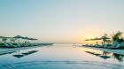 Infiniti Pool Sunrise Kempinski Hotel Muscat