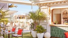 rooftop Terrace Indoor Seating