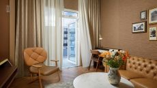 Diplomat Suite living room balcony