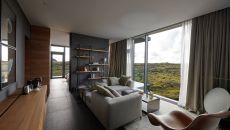 Moss Suite living room at The Retreat at Blue Lagoon